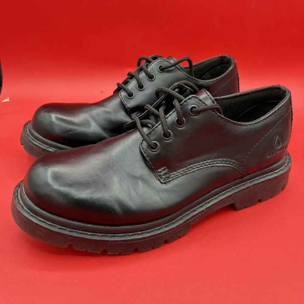 Airwalk Men's Black Round Toe Chunky Oxford Style Lace-Up Shoes Size 9